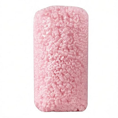 Biodegradable Anti-Static Packing Peanuts, 30 Gallons / 4 Cu Ft S-Shaped Loose Fill, Void Fill Cushioning, Protective Shipping Padding for Fragile Items, Moving & Storage, Pink
