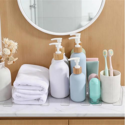 10pcs Pet Shelf Dividers for Store Storage Rack, L-Shaped Side Separator Boards 20x3x6cm, Supermarket Commodity Classification Organizers for Retail Shelves