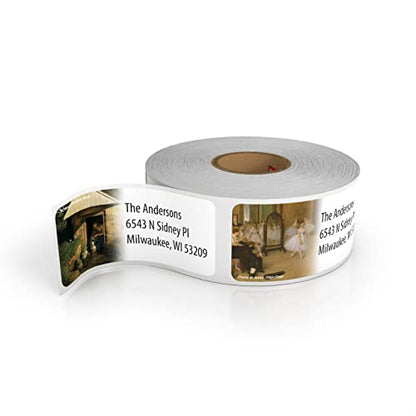 Customized Personalized Address Labels - Made in The USA by Kenco (Famous Art, 500 Labels) - color: Famous Art, size: 500 Labels
