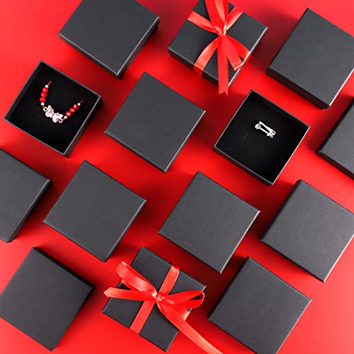 WSICSE 12pcs Jewelry Gift Boxes Small Gift Boxes for Necklace Ring Earring