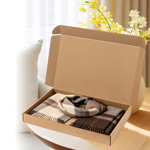 Wowxyz Shipping Boxes 17x11x2" 20 Pack Brown Corrugated Cardboard Mailer - size: 17x11x2"