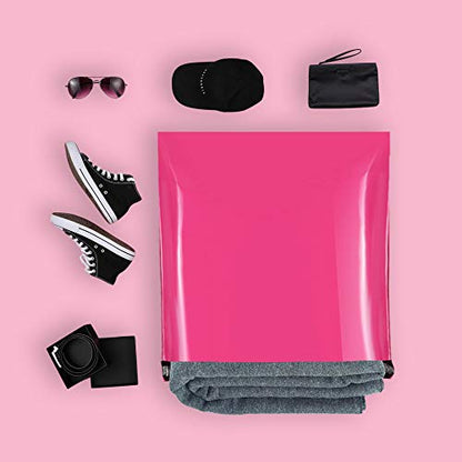UCGOU Extra Large Poly Mailers 24x24 Inch Hot Pink 50 Pack Shipping Bags - color: Hot Pink, size: 24x24" 50PC
