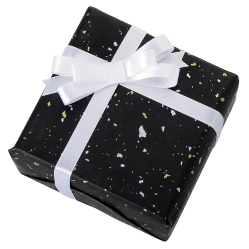 3/8 Inch White Ribbon 50Yards – Perfect for Gift Wrapping - color: White, size: 3/8"