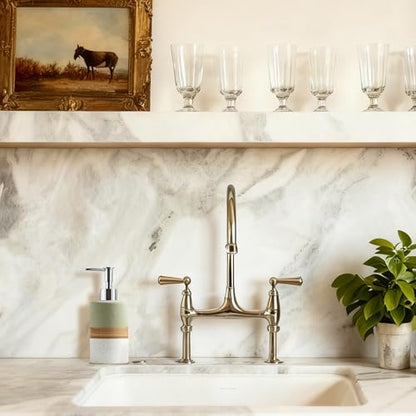 Ceramic Dish Soap Dispenser for Bathroom Shower Hand Soap Dispenser - color: Green and White, size: 1xSoap Dispenser