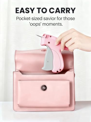 Stitch Gun for Clothes, Pink-White - color: PINK-WHITE