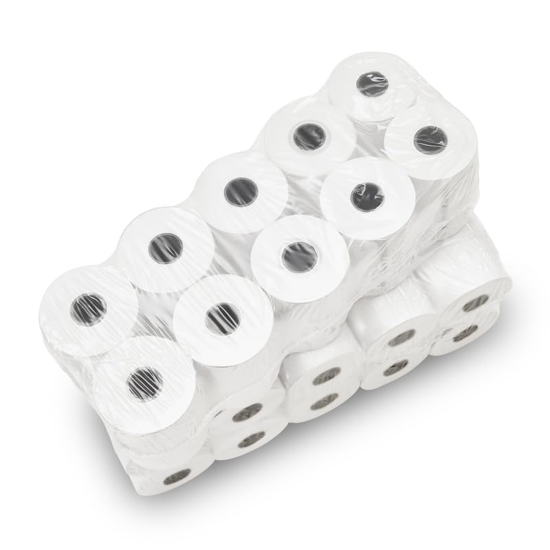 (100 Rolls) 2 1/4 x 85 (48 GSM Paper thickness) Thermal Paper rolls Fits Most Credit Card Terminals VX510 VX570 FD50 T4220 FD50 FD55 FD130 T4220 T4230 from ShopSmartOnline