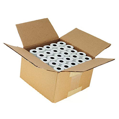 (50 GSM) 2-1/4" X 75 Thermal Paper 50 Rolls - Extra large rolls that fits all credit card terminals