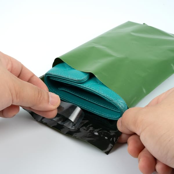 Owlpack Eco Friendly 2 MIL Green Recycled Mailers (6" x 9", pack of 100) - color: Green, size: 6x9" (100 pcs)