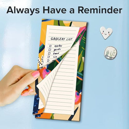 X-bet MAGNET Magnetic Notepads for Fridge, 4 Pads x 50 Sheets, Grocery List - color: Notepads 200 pcs