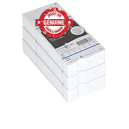 Pyramid Time Systems - Authentic Time Cards (42415PK3) - 300 Cards - size: 300 pk