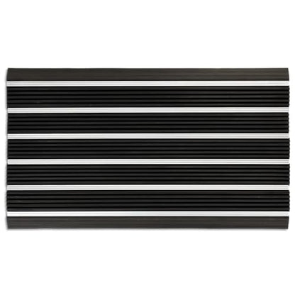 Ecomills Alumat Aluminum Doormat, 17.3" x 29.5", Black - size: 1'5" x 2'6" (Rectangular)