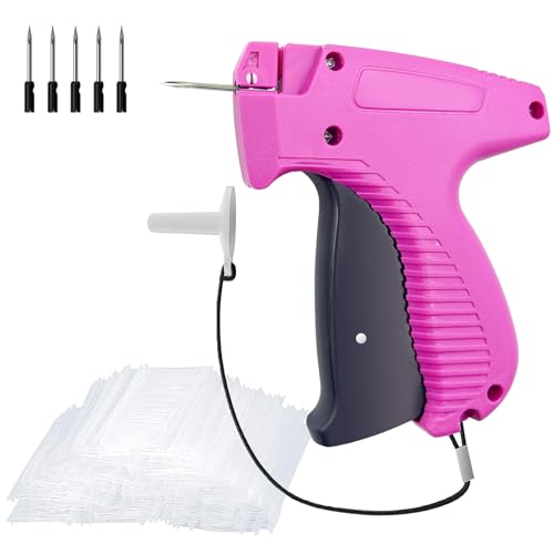 1606pcs Price Tagging Gun for Clothing, Retail Tag Attacher Gun for Clothes - color: Purple