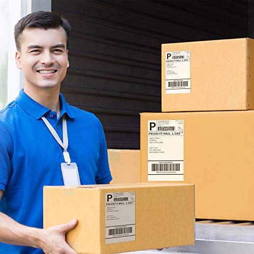 KKBESTPACK 4”x 6”Direct Thermal Shipping Labels (2 Rolls - 250 Per Roll) - style: Roll 500 Labels