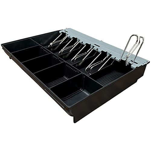 HK SYSTEMS SAM4S Cash Drawer Insert Money Tray Metal wire gripper 57, 5 Bills and 5 Coins, Compatible with Sam4s ER-5200, ER-5240, ER-5215, ER-900 Series, HK-7200 HK-7240, HK-7215 Series - size: Tray-57M