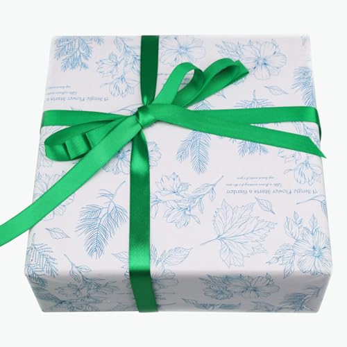 3/4 Inch Green Satin Ribbon 50 Yards Single Face Polyester - color: Green, size: 3/4 inch