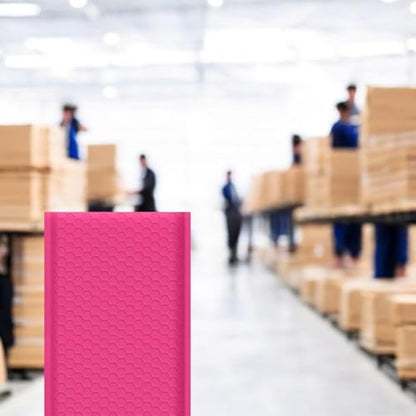 iMBAPrice 8.5x12 Inches Hot Pink Color Polybubble Bag, 100-Pack Medium Size #2 Self Seal Poly Bubble Mailers Padded Packing Envelopes (Total 100 Bags) - color: Pink Poly Bubble, size: 8.5"x12" Poly (100 Envelopes) Value Pack