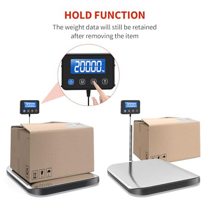KKZ Shipping Scale, 440 LB Heavy Duty Postal Scale for Packages