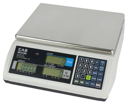 CAS EC2-60 Digital Counting Scale for Small Parts - NTEP-Certified (60lb)