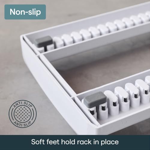 YouCopia StoreMore Bakeware Rack, Adjustable Dividers, Baking Pan Organizer - size: Bakeware Rack Premium