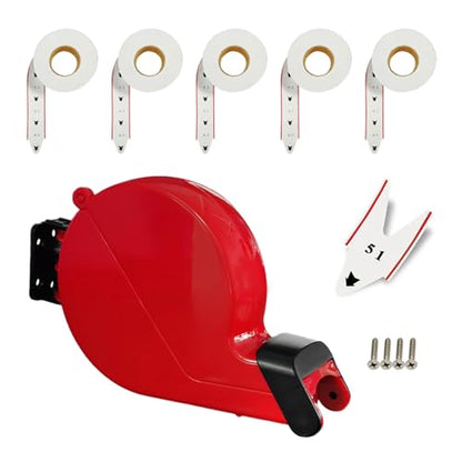 Ticket Dispenser Take A Number Take-a-Number System Ticket Machine for Counter Queuing System with 5 Rolls Tickets 00-99