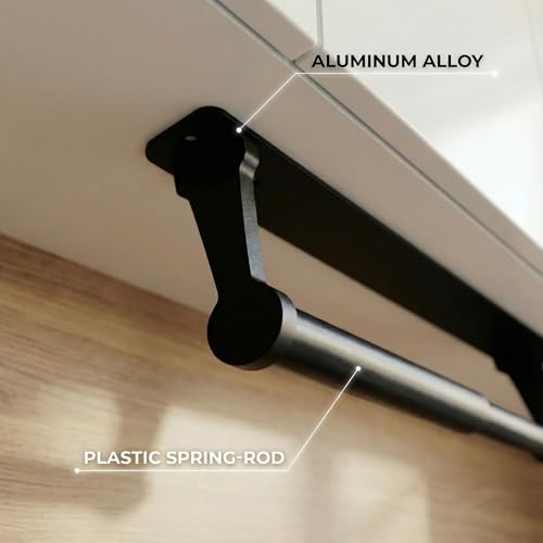 Paper Towel Holder - Self-Adhesive or Drilling, Black, Wall Mounted, Kitchen Roll Dispenser Under Cabinet or Inside Cabinet - color: Black