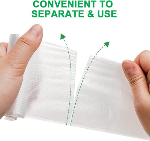 WAIKAS Trash Bags 30 Gallon, 2.54 mil, Heavy Duty, Unscented, White, 10ct - color: White, size: 30 Gal-10ct