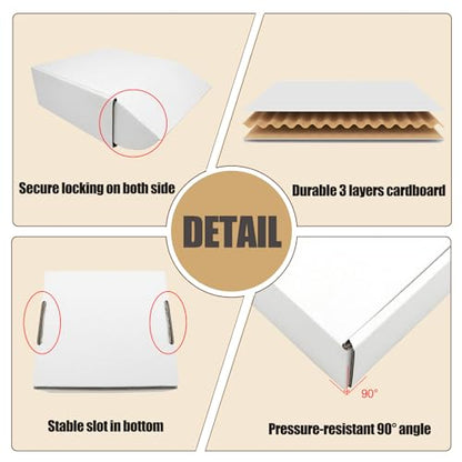 5x5x2" Shipping Boxes, Small Shipping Box White Packaging for Small Business Jewelry Mailer with Lids Flat Corrugated Cardboard Box Lightweight Cute Mailing Boxes Bulk Packaging, 50 Pack - size: 5x5x2", style: White-50 Pack