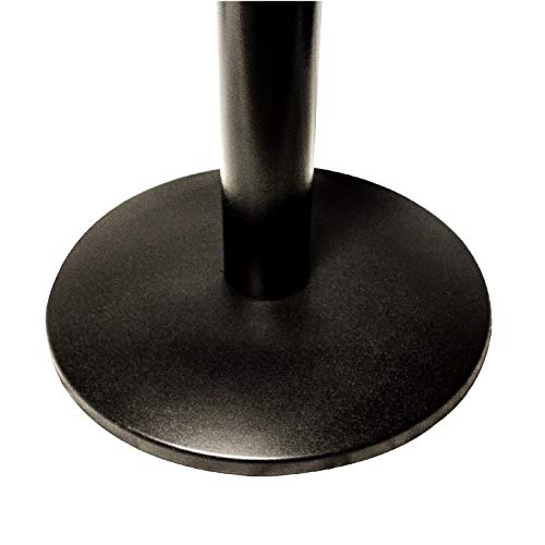 40" HT Retractable Belt Queue Safety Stanchions Barrier Combo Set (6 Posts Caution Belt+SFrame+WBracket) - color: 6 Posts Caution Belt+sframe+wbracket