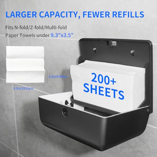 Paper Towel Dispenser, Dark Gray