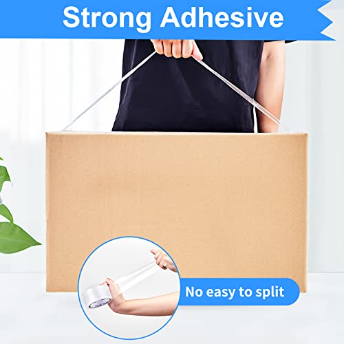 JARLINK 18 Rolls Clear Packing Tape, Heavy Duty Packaging Tape (Pack of 2) - size: 18 Rolls (2.8mil / 60 yd) (Pack of 2)