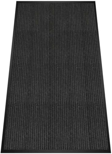 Indoor Outdoor Door Mat Muddy Dirt Resist Front Door Mat 3x4FT - size: 3' x 3'11" (Rectangular)