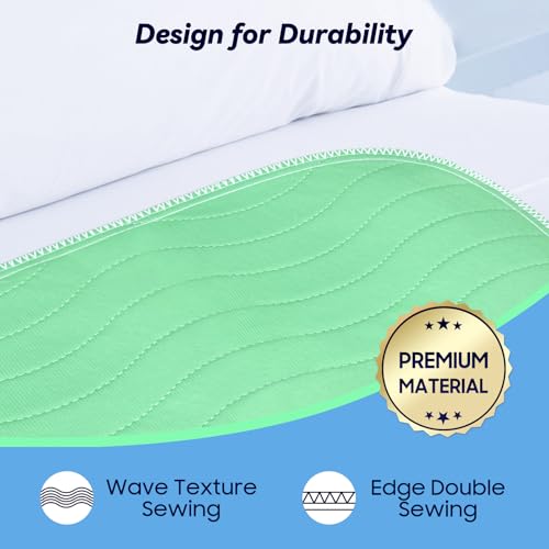 Fygrip 4 Pack 24” x 24” Extra Heavy Absorbency Washable Underpads Bed Pads - size: 4 Pack - 24" x 24"