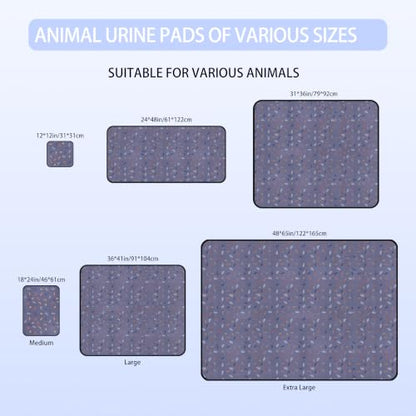 6'Pcs Washable Pee Pads, Reusable Puppy Pet Training Pads, Waterproof Dog Crate, Whelping Pad, Non-Slip Protects Against Urine Leakage Deep Grey 12*12(in) - color: Deepgrey, size: 12*12 in