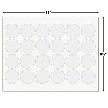 Blossoms & Bees Personalized Round Address Labels - Set of 144 (4 Designs), Round Self-Adhesive, Flat-Sheet Labels - color: Blossoms