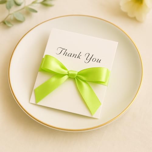 Key Lime Satin Ribbon Roll 1-1/2 Inch x 36 Yards for Hair Bows & DIY Crafts - color: Key Lime