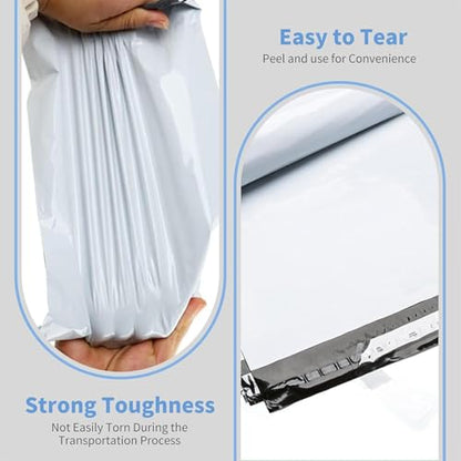 300Pcs Poly Mailers 10x13, Waterproof Shipping Bags Self-Seal Mailing Envelopes