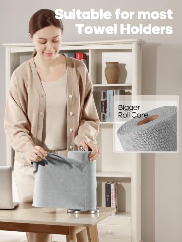 Fantasticlean Microfiber Cleaning Cloth Roll -75 Pack, 12" x 12" (Pink) - color: Pink, size: 75 pack