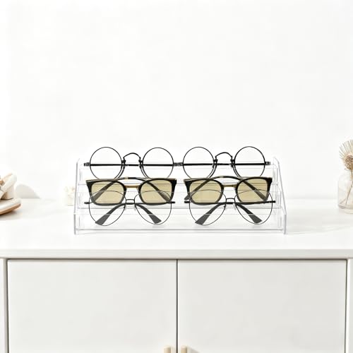 Sunglasses Organizer - Clear Eyeglasses Display - Eyeglasses Storage - Essential Oils Holder- Nail Polish Organizer(3 Layer) - size: 3 layer