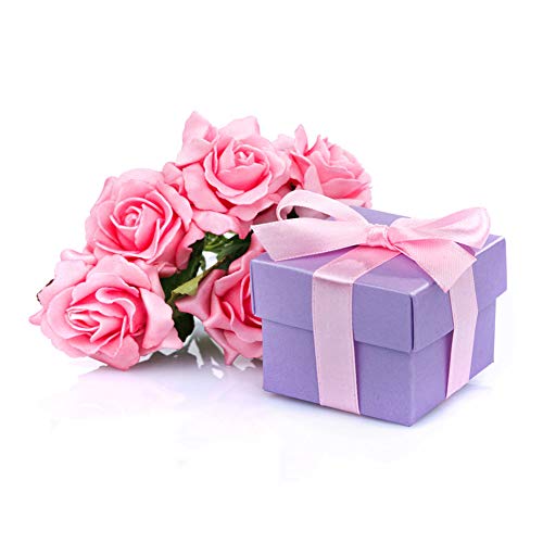 LIUYAXI Pink Satin Ribbon, 2 Inch, 50 Yards - color: Pink, size: 2" X 50 Yards