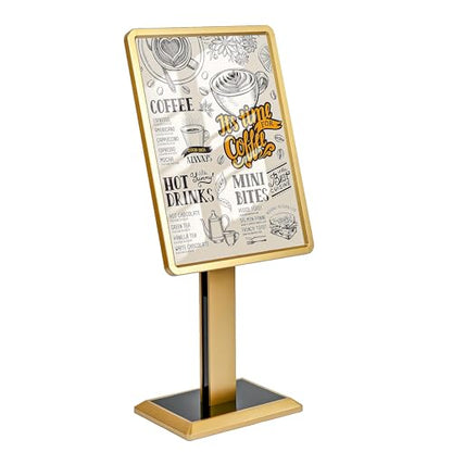 lesolar Adjustable Floor Standing Sign Holder Display, 21" x 29"Menu Stand