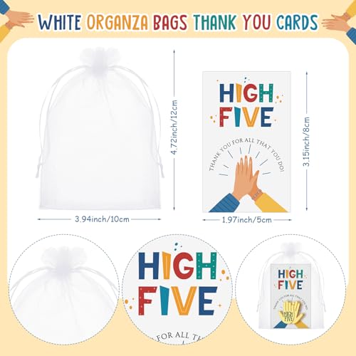 Yinkin Employee Appreciation Gifts Bulk High Five Hand Lapel Pin