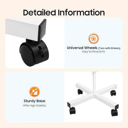 7-Tier Rotating Iron Hat Display Rack, 35 Hats Capacity 11.02LBS Load 4 Universal Wheels Independent Tier Rotation Freestanding Hat Rak Tree Metal Wig Rack for Home Retail Clothing Store (White) - color: White