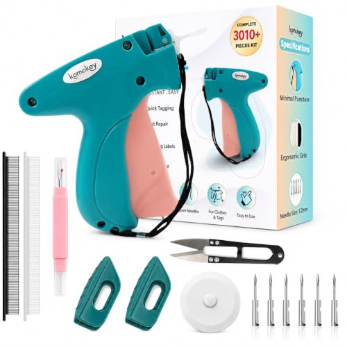 Micro Stitch Gun for Clothes, No Sew Hemming Tool Kit, Blue - color: Blue