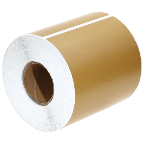 Mini Skater 4 x 6 Thermal Labels for Shipping Package 300 Labels Compatible with Most Thermal Shipping Label Printer (Brown)