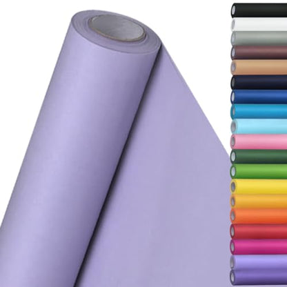 SMART&CASUAL 15" x 450" (37.5') Kraft Paper Roll for Art Craft Supplies Gift Wrapping Moving Packing Painting Drawing Paint Easel Poster Chart Paper (Light Purple, 15" W x 450" L (37.5')) - color: Light Purple, size: 15"W x 450"L ( 37.5' )
