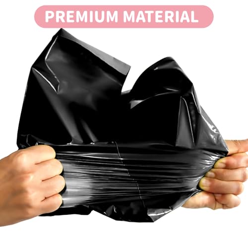 Sanitary Napkin & Tampon Disposal Bags,100pcs Black,Opaque Sealed Bags with Private Protection - color: Black