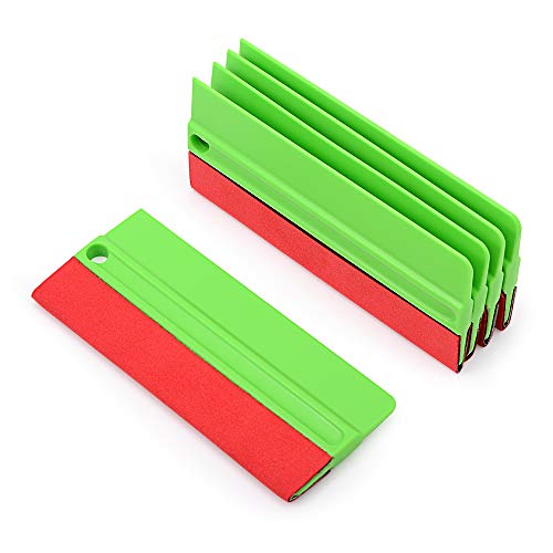 5-Inch Big Buffer Felt Squeegee for Vinyl, Sensitive Materials Wrap Tool