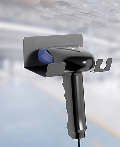 Wall Mount Barcode Scanner Holder, Universal Barcode Scanning Holder, Barcode Reader Rack Bracket Accessiors Fit for Most Scanner Barcode Scanners Label Readers
