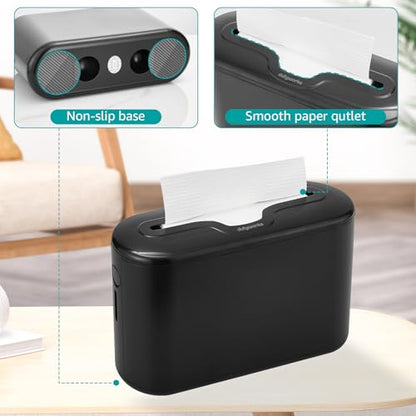 Multifold Paper Towel Dispenser Countertop, Black - color: Black