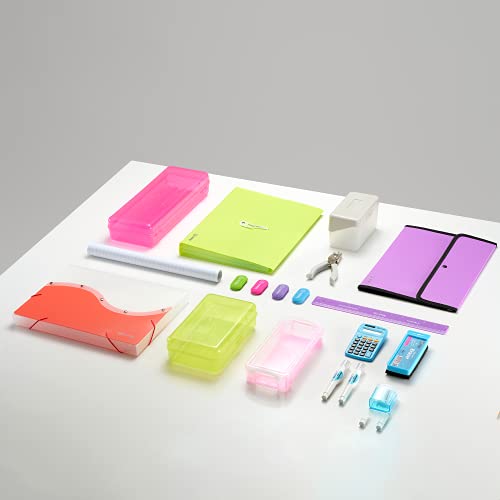 Enday Pencil Box Blue, Storage Organizer Utility Box - color: Blue